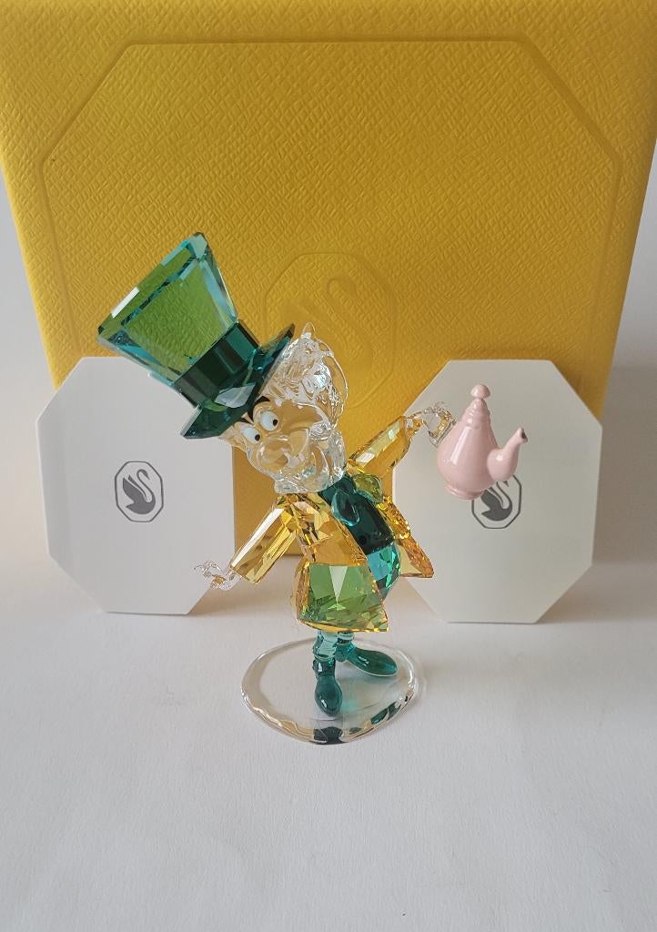Swarovski Disney Gekke Hoedenmaker,Alice in Wonderland serie, Verzamelen, Swarovski@.com, Verzenden, Wattens, Nieuw