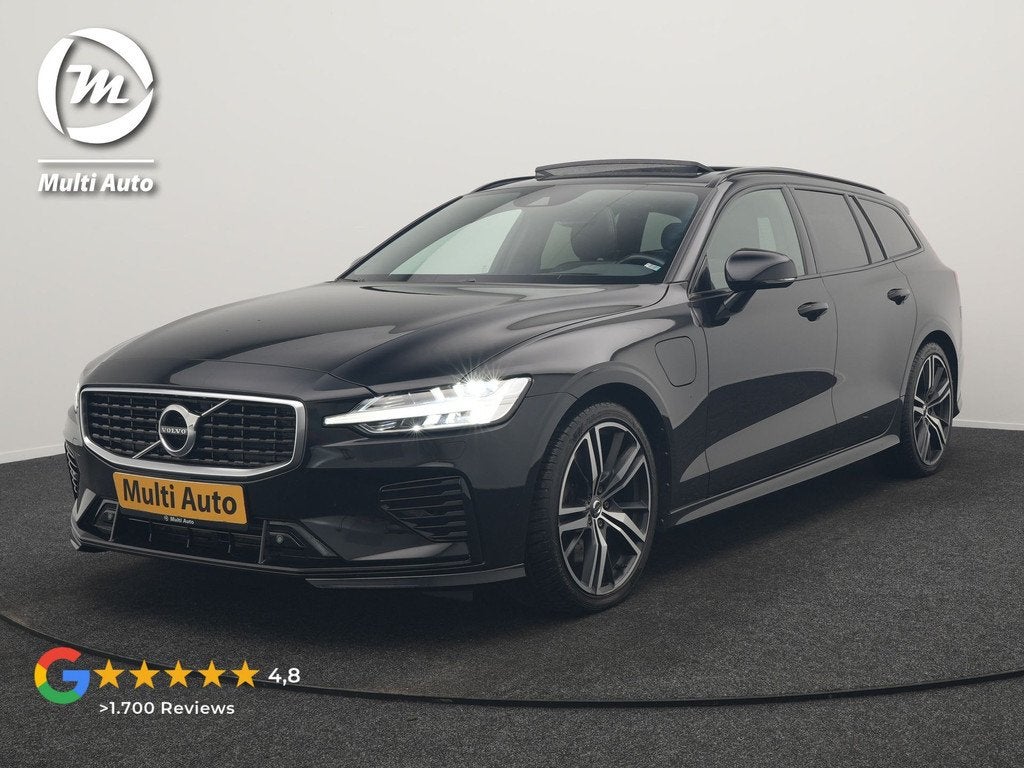 Volvo V60 T8 Twin Engine AWD R-Design PHEV 390pk Dealer O.H., Auto's, Volvo, Bedrijf, Te koop, V60, 4x4, ABS, Achteruitrijcamera