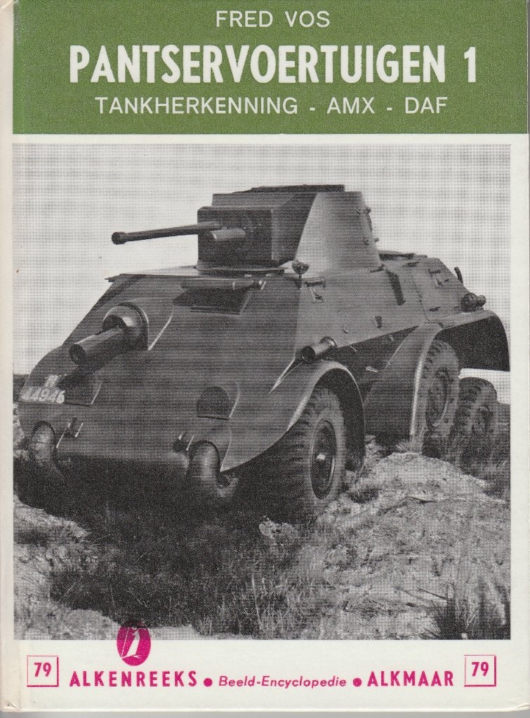 Pantservoertuigen I Alkenreeks Beeld-Encyclopedie nummer 79, Verzenden, Landmacht, Nederland, Boek of Tijdschrift