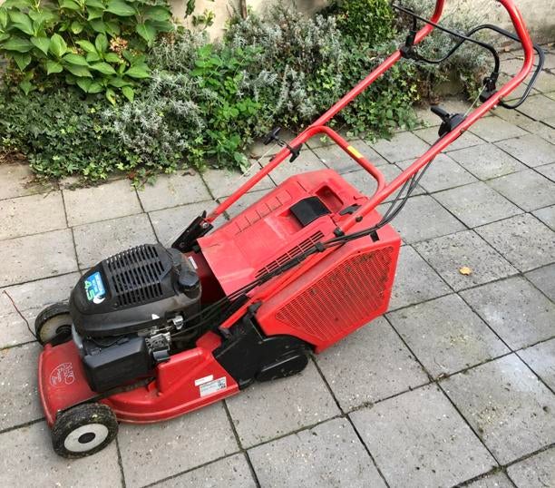 AL-KO benzine grasmaaier met Honda motor te koop, Tuin en Terras, Grasmaaiers, Ophalen, Gebruikt