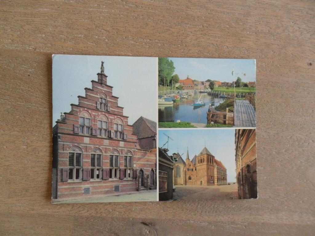 Vollenhove, kerk/haven 1977, Verzenden, 1960 tot 1980, Gelopen, Noord-Brabant