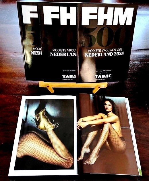 FHM 500 de mooiste vrouwen van Nederland in 2025, Verzenden, Nieuw, Gossip of Showbizz