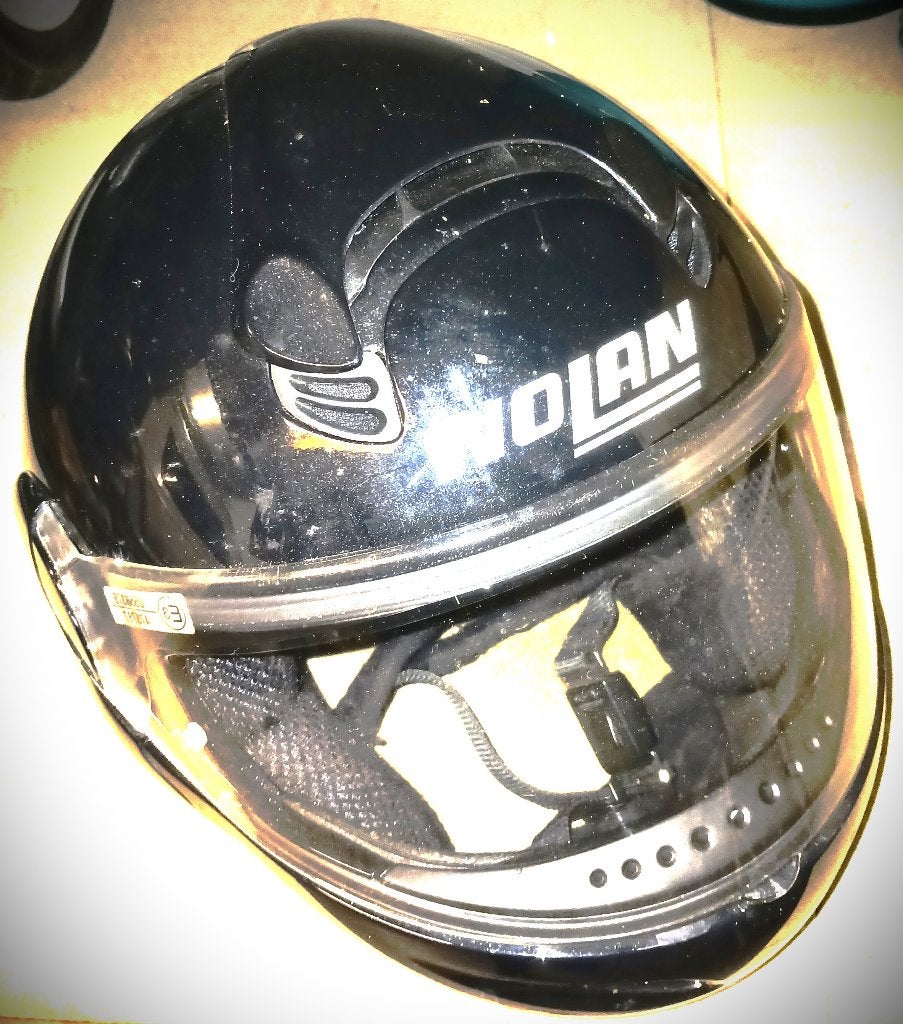 Nolan motorhelm in zeer goede staat, Motoren, Kleding | Motorhelmen, Ophalen of Verzenden, Tweedehands, Dames, Nolan