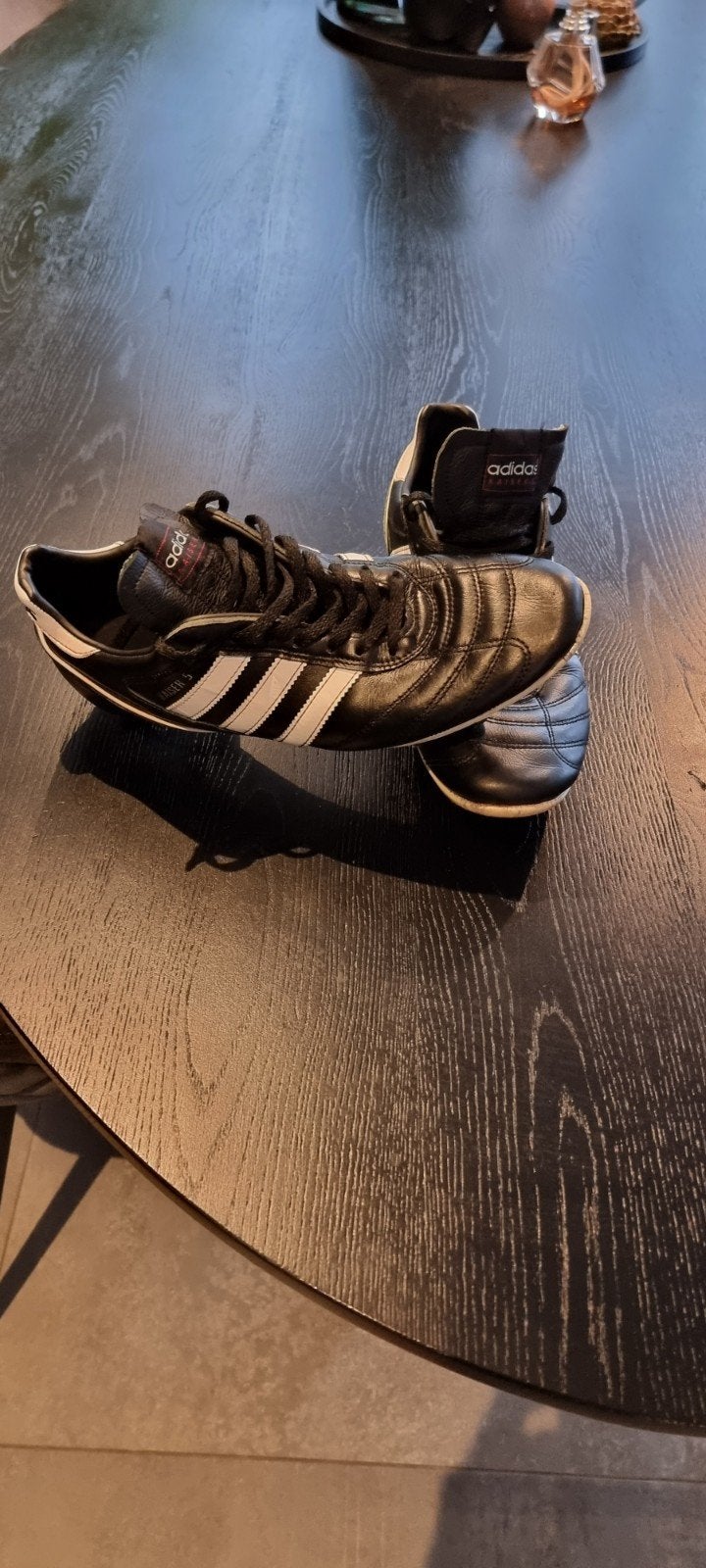 Adidas Kaiser 5 voetbalschoenen - Maat 43 1/3, Ophalen, Gebruikt, Schoenen