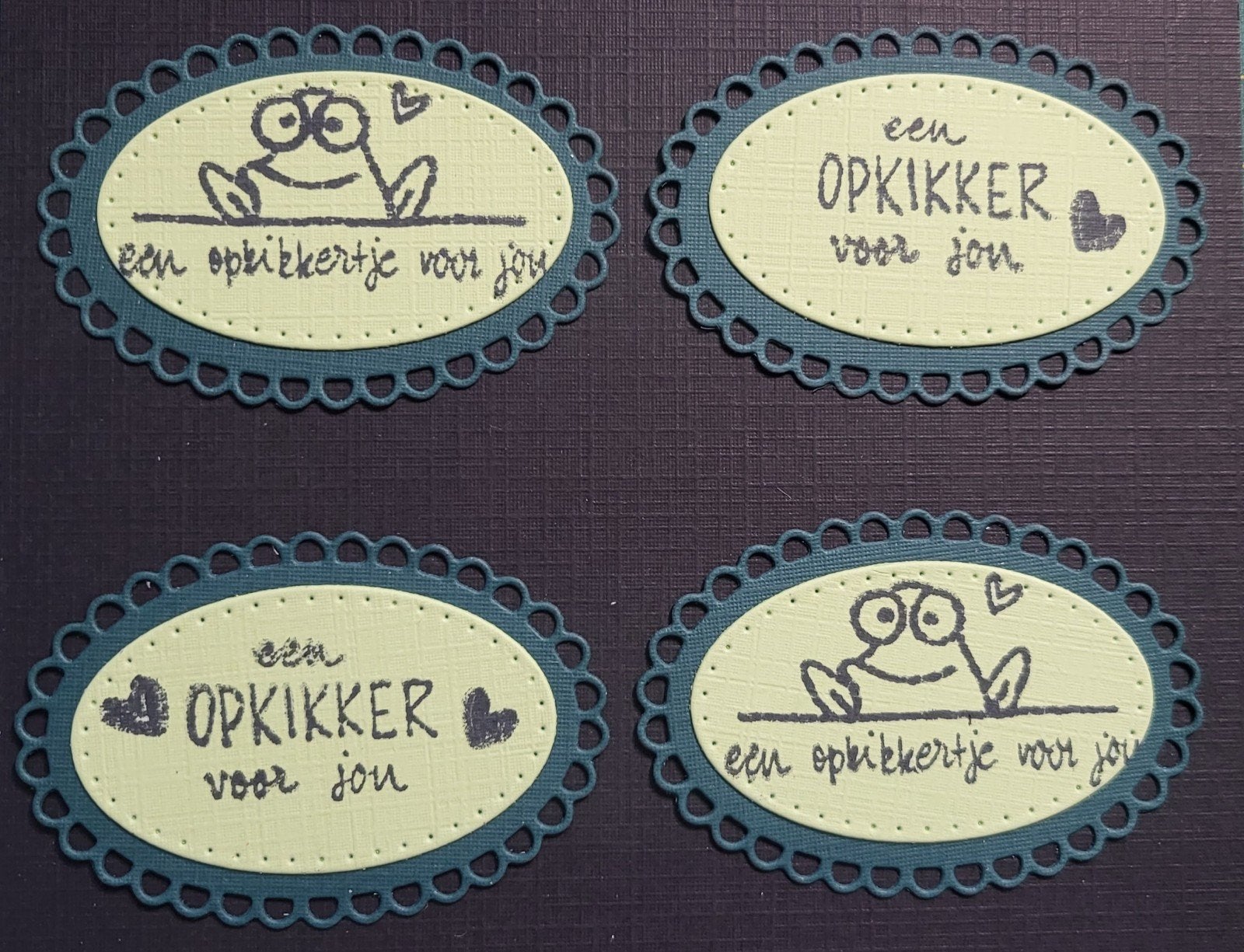 Stansjes "opkikker", Ophalen of Verzenden, Nieuw, Overige thema's, Overige typen