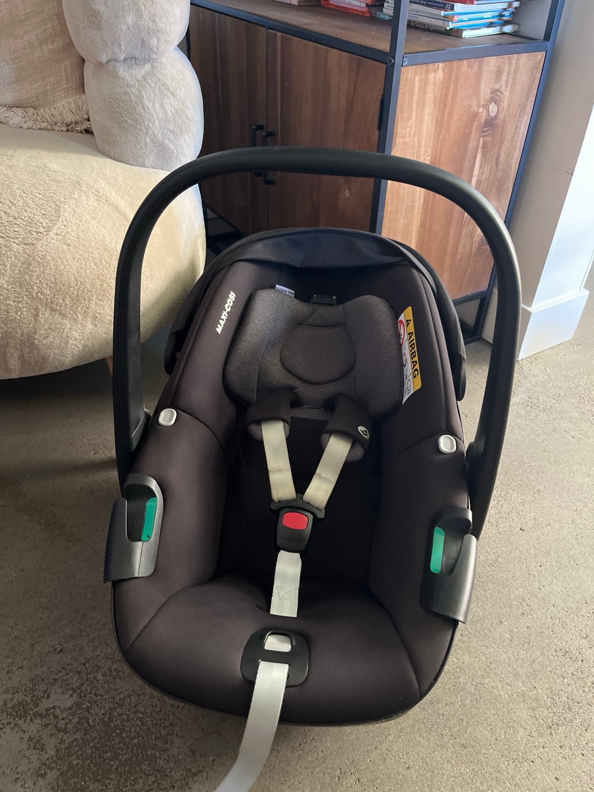 Maxi-Cosi Pebble 360 autostoel zwart - zo goed als nieuw, Kinderen en Baby's, Autostoeltjes, Ophalen, Zo goed als nieuw, Isofix