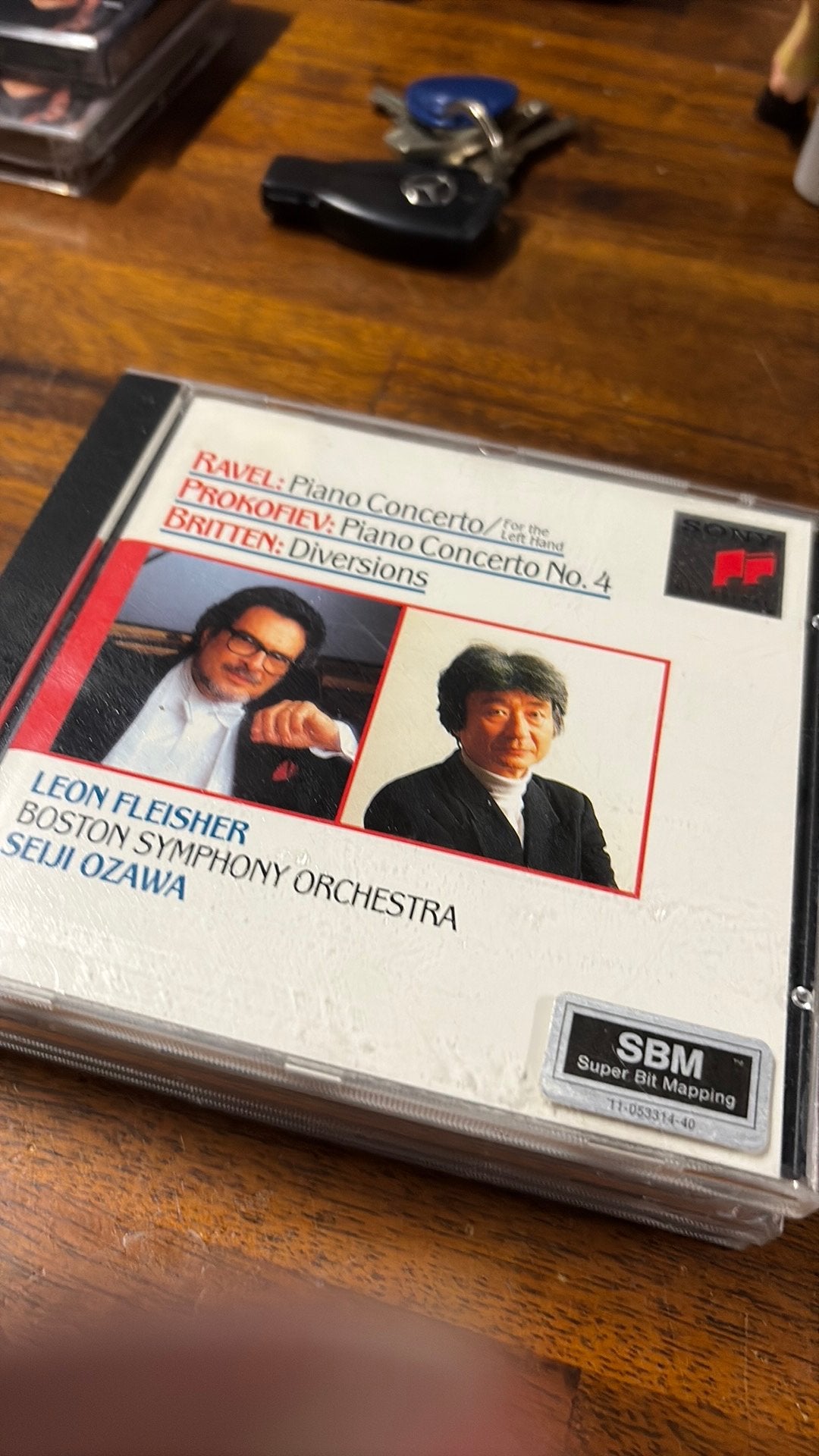Ravel, Prokofiev, Britten: Piano Concertos - CD-SBM pressing, Ophalen of Verzenden, Modernisme tot heden, Gebruikt, Orkest of Ballet