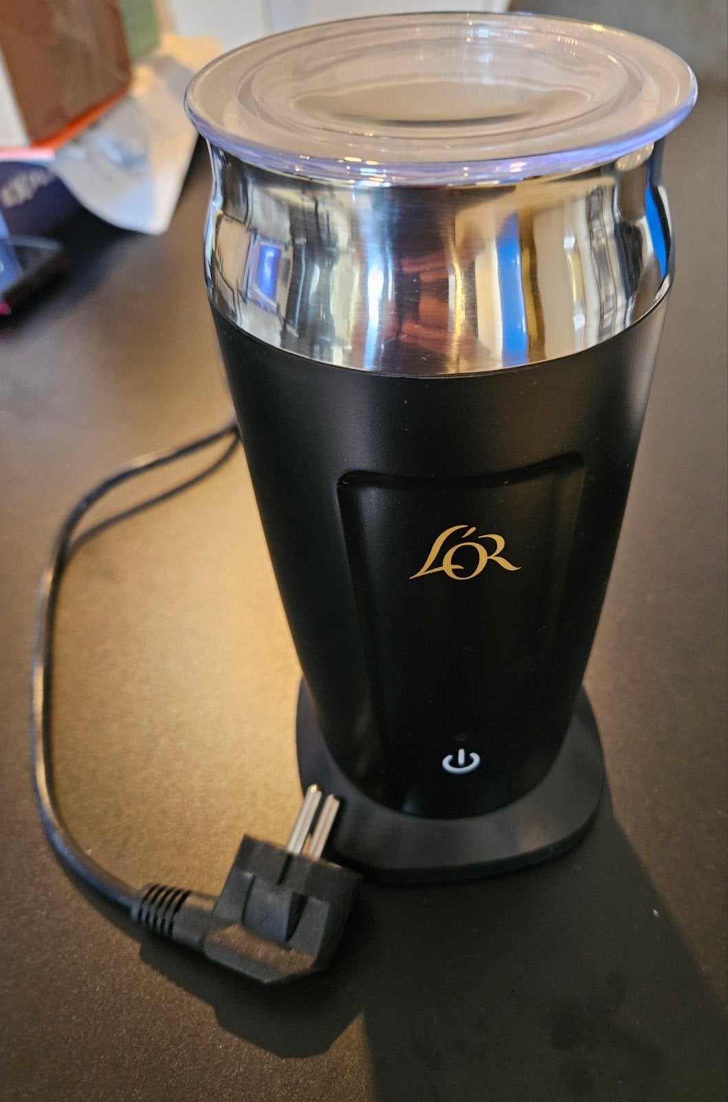 Lor barista melkopschuimer paar keer gebruikt, Minder dan 1 liter, Ophalen, Zo goed als nieuw