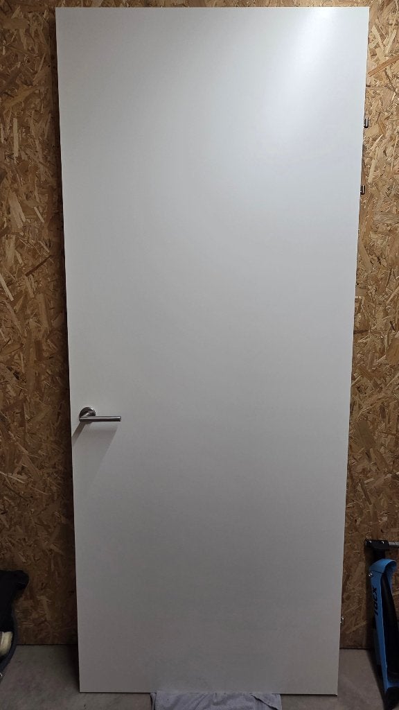 Berkvens opdekdeur wit rechts 231,5x93cm (nieuwbouwmaat), Ophalen, 80 tot 100 cm, 215 cm of meer, Binnendeur