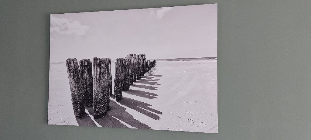 POSTER met XPOZER OPHANGSYSTEEM - WERK AAN DE MUUR, Ophalen, Gebruikt, 125 cm of meer, Foto of Poster
