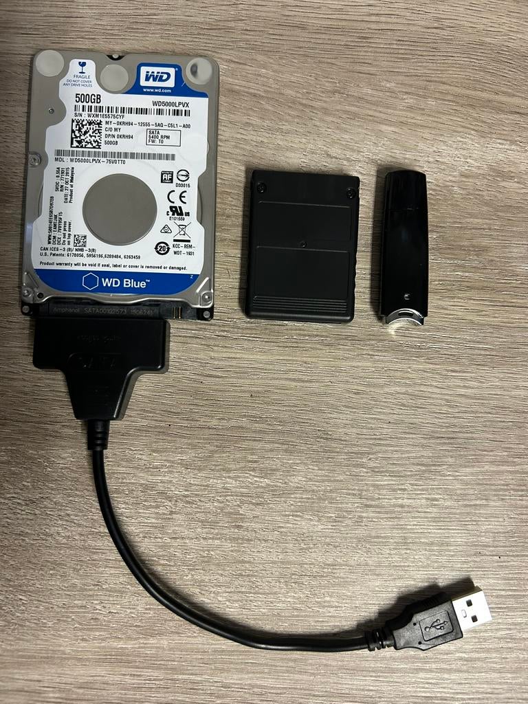 Harde schijf voor playstation 2 (PS2), Computers en Software, Harde schijven, Ophalen, Console, Zo goed als nieuw, Extern