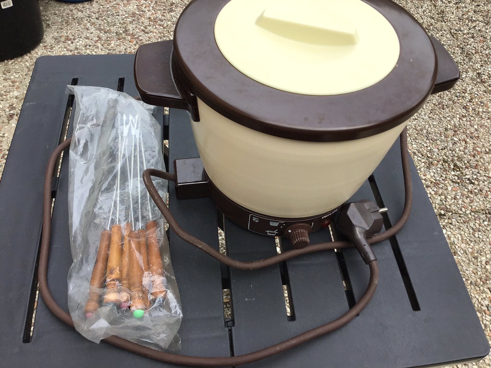 Vintage Frituurpan ( netje) - Philips, Witgoed en Apparatuur, Ophalen, Gebruikt
