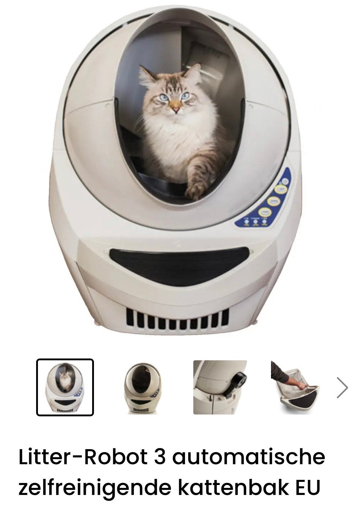 LINER robot litter, Ophalen, Zo goed als nieuw