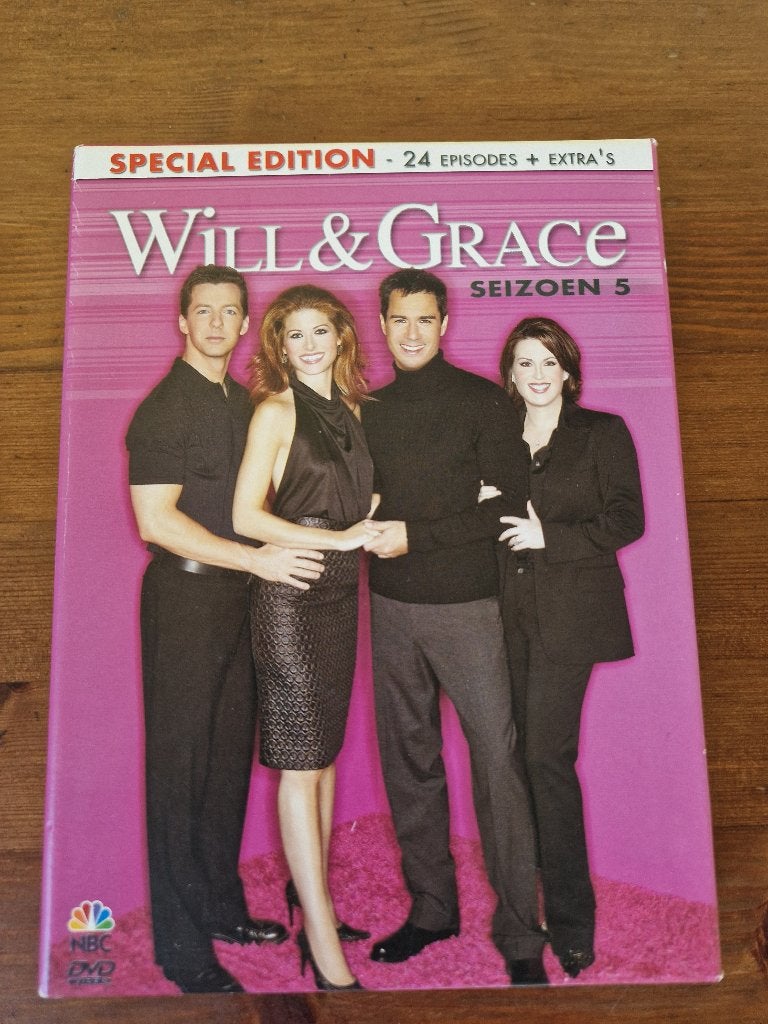 Will and Grace seizoen 1, 2, 3 en 5, Cd's en Dvd's, Seizoen 5, Gebruikt, Alle leeftijden, Ophalen of Verzenden