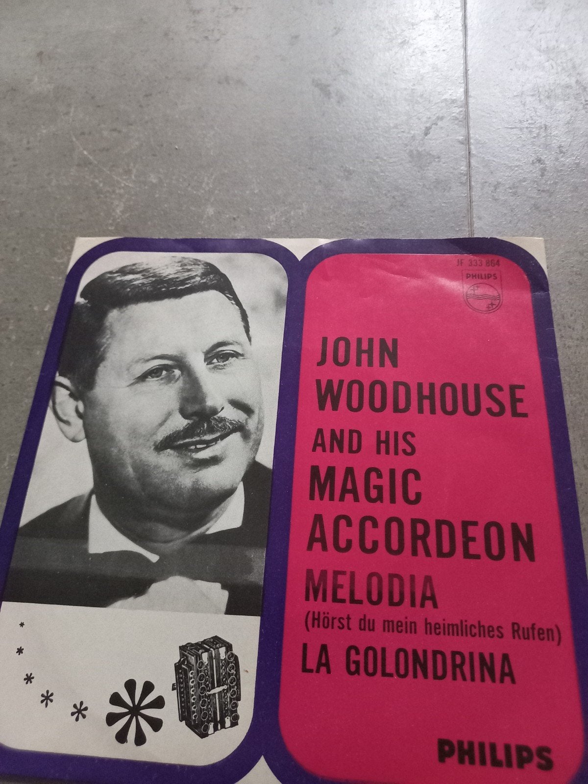 John Woodhouse - Melodia / La Golondrina ), Cd's en Dvd's, Ophalen of Verzenden, Gebruikt, 7 inch, Overige genres