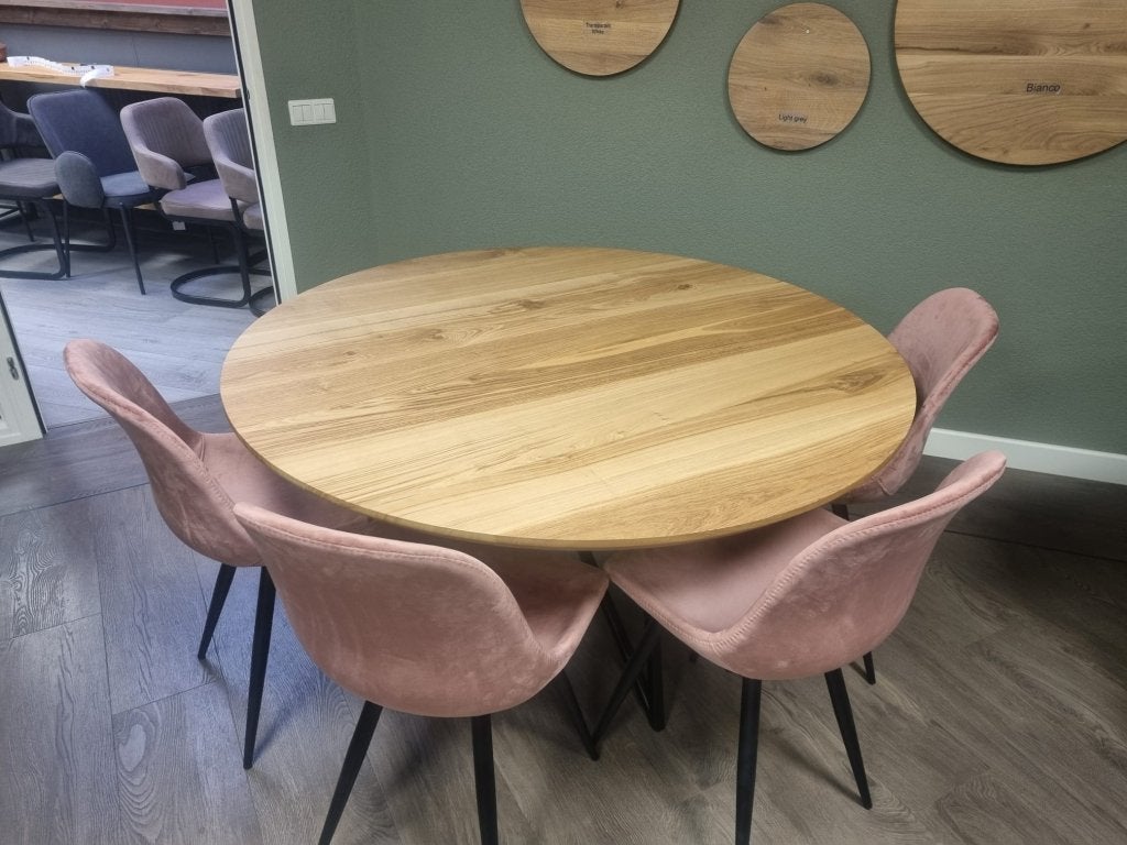 4 Roze stoelen / eetkamerstoel roze, Niet ingevuld, Kunststof, Overige kleuren, Niet ingevuld