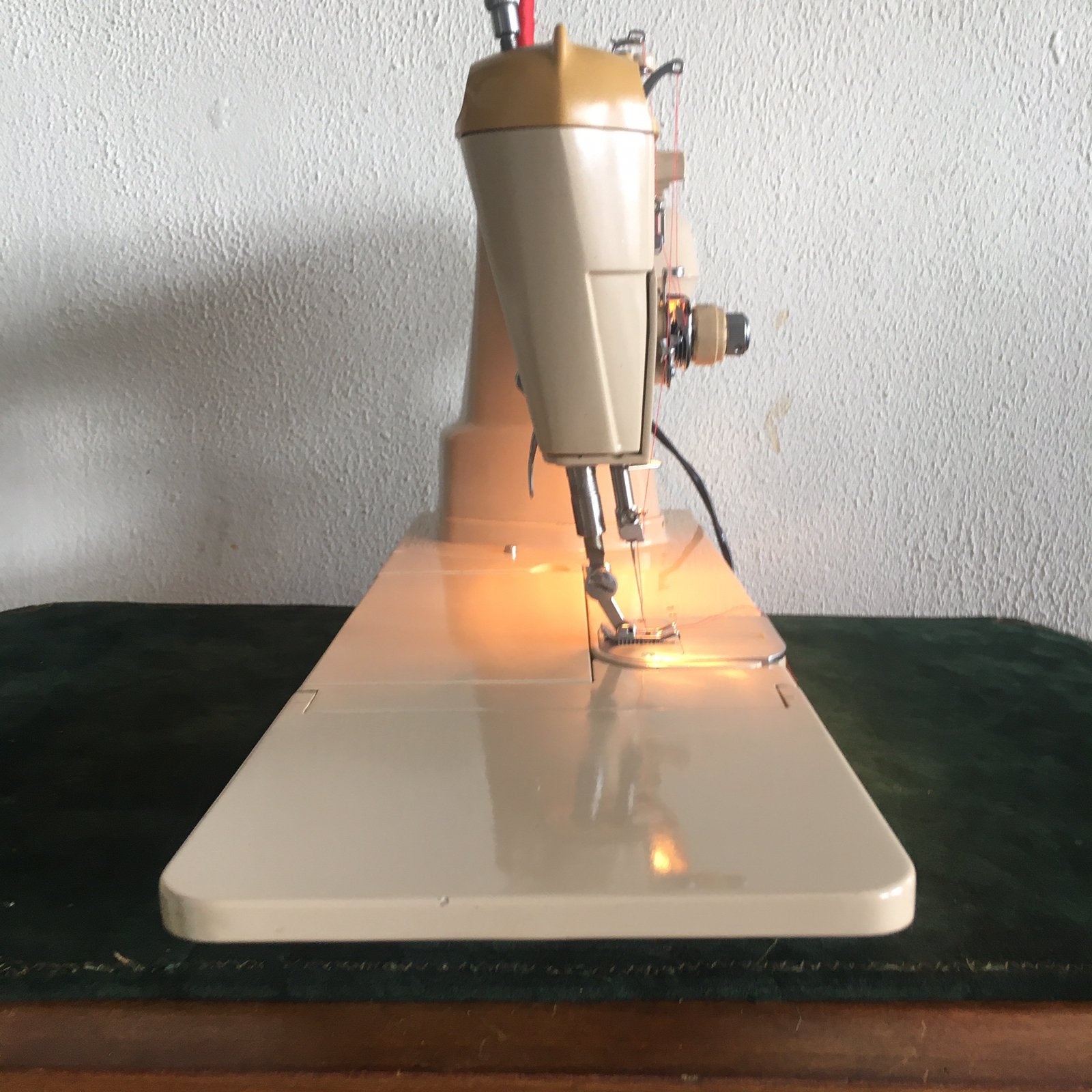 Singer 432G Convertible (Gerestaureerd), Ophalen of Verzenden, Zo goed als nieuw, Naaimachine, Singer