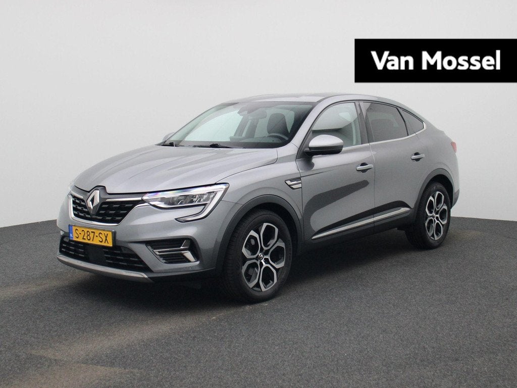 Renault Arkana 1.3 mild hybrid 160 techno | Adaptieve Cruise, Auto's, Renault, Gebruikt, Euro 6, 4 cilinders, Leder en Stof