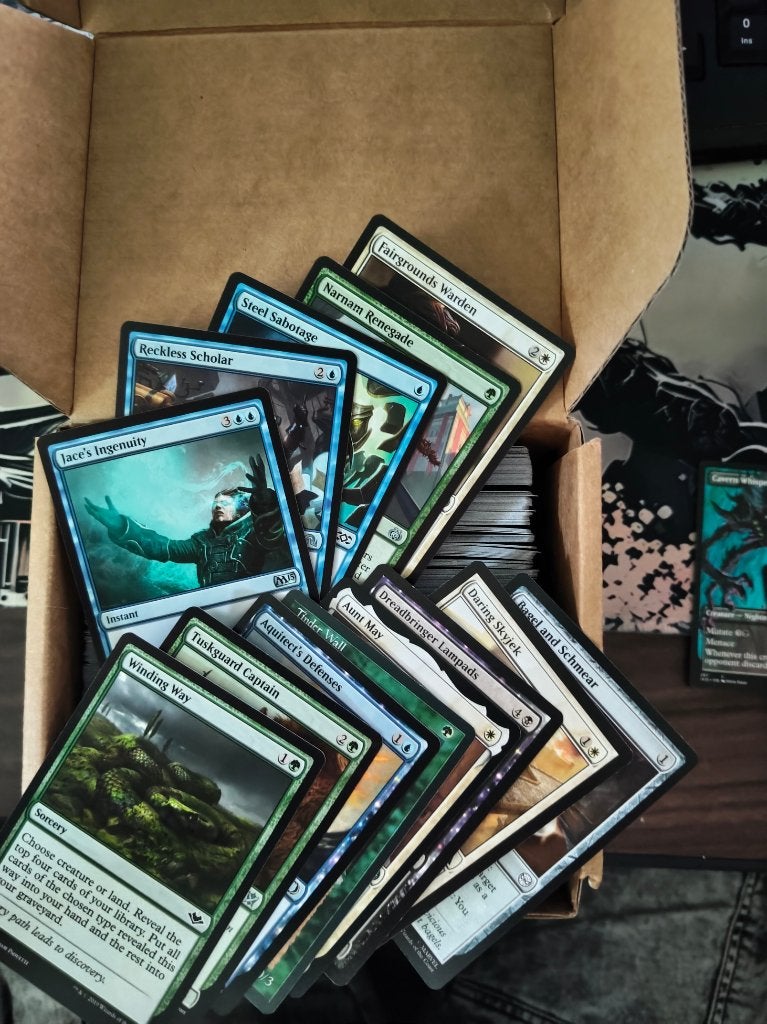 Magic The Gathering Kaarten, Verzenden, Gebruikt, Meerdere kaarten, Foil