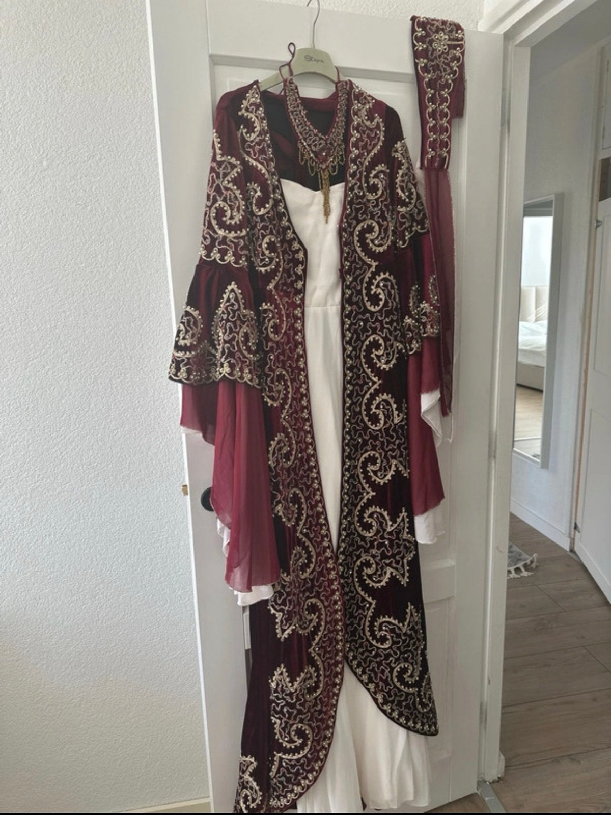Prachtige Henna Jurk Maat 38 - Goede Staat, Ophalen of Verzenden, Gedragen, Maat 38/40 (M), Rood