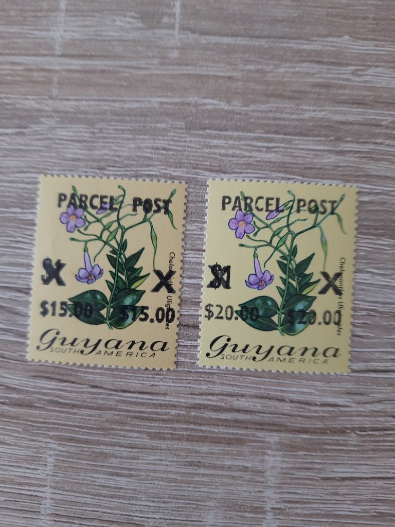 Guyana, Verzenden, Postfris, Zuid-Amerika