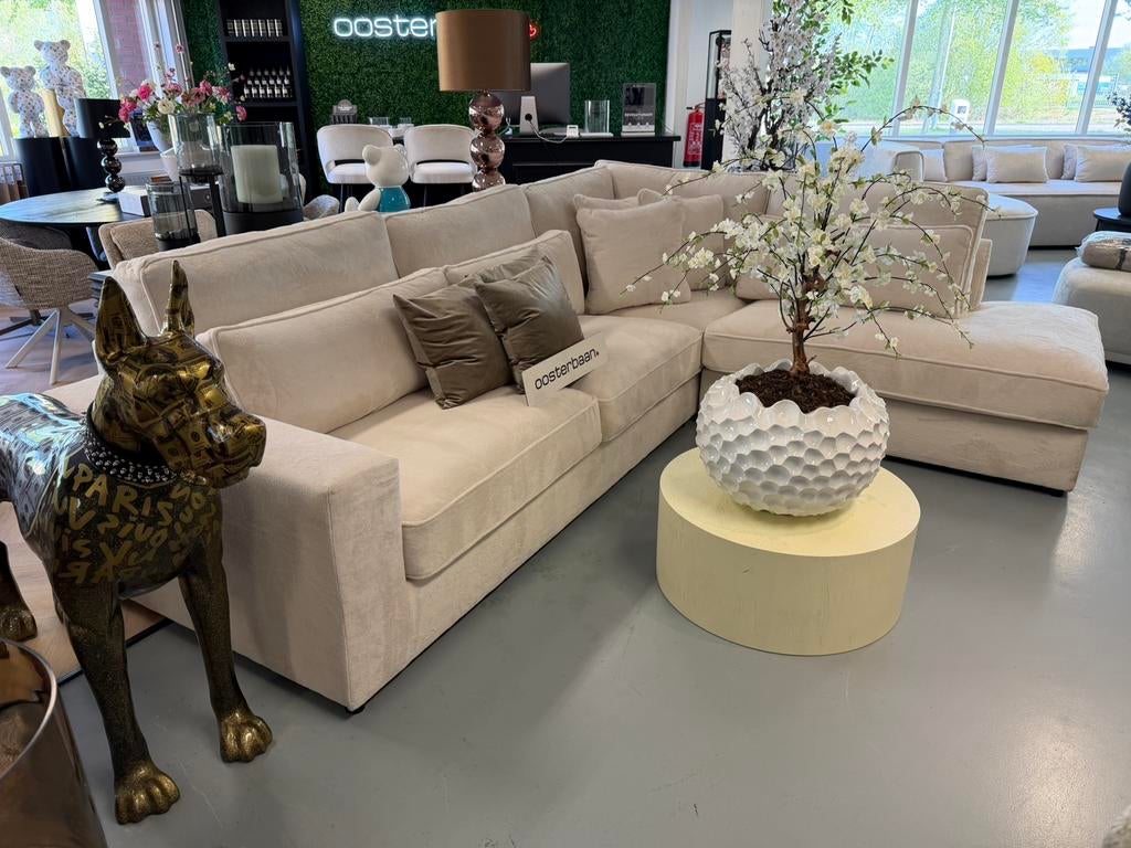 ACTIE - Luxe Velvet Teddy Knuffel Hoekbank Pocket 310x250cm, Info@oosterbaanwonen.nl, Venus 31 8448CE Heerenveen, Hoekbank, Oosterbaan Wonen