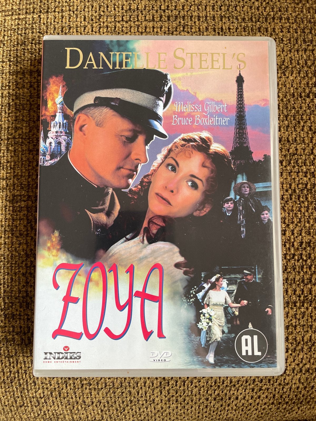 Danielle Steel's - dvd Zoya, Cd's en Dvd's, Dvd's | Overige Dvd's, Zo goed als nieuw, Inclusief doosje, Alle leeftijden, Engels