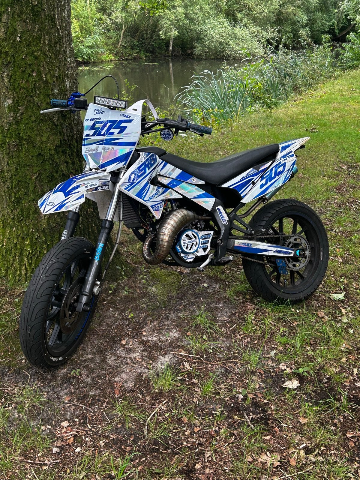 Derbi Senda 70cc schakelbrommer - Volledig gereviseerd, Ophalen, 6 versnellingen, Gebruikt, Maximaal 45 km/u