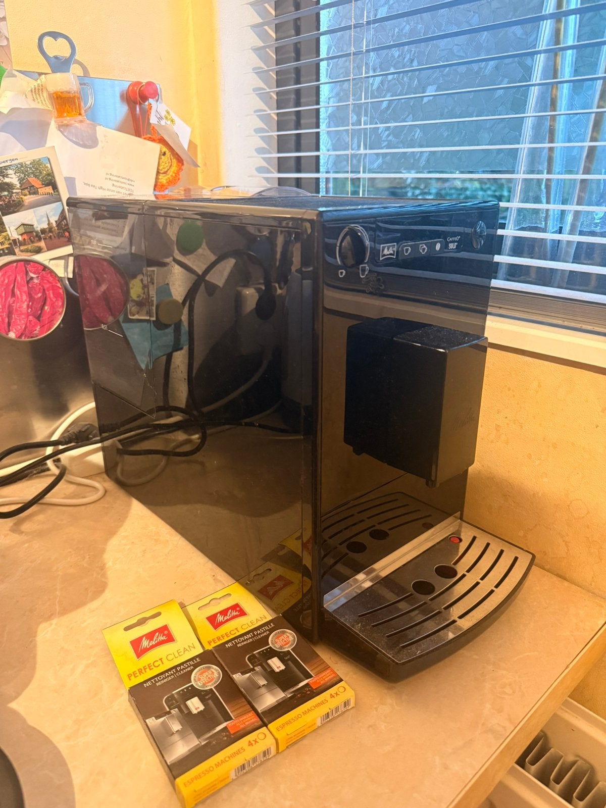 Melitta Caffeo Solo bonenmachine, Ophalen, Afneembaar waterreservoir, Koffiemachine, Koffiebonen