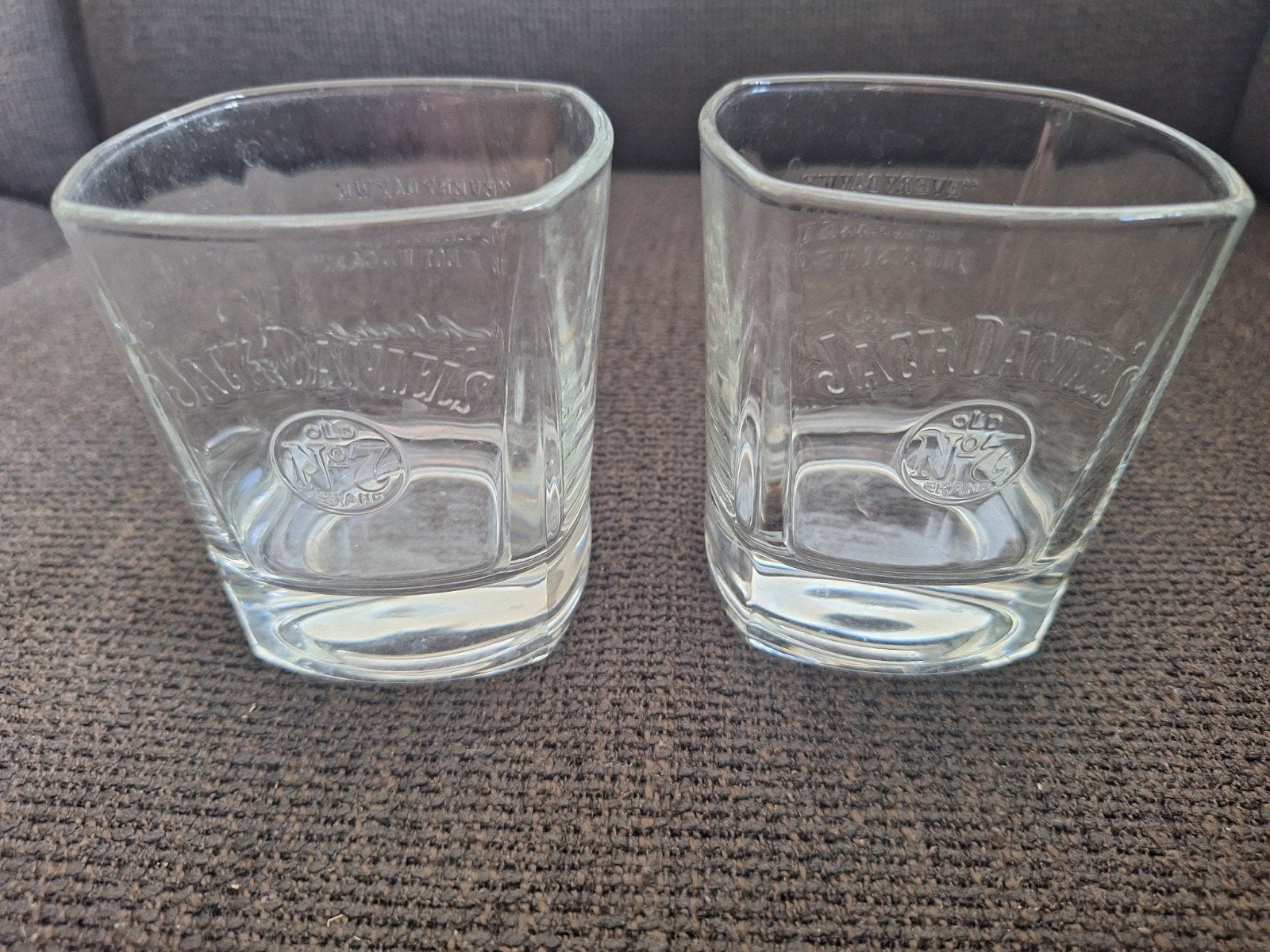 JACK DANIELS glazen, 2 stuks, Verzamelen, Glas en Borrelglaasjes, Ophalen of Verzenden, Zo goed als nieuw, Borrel- of Shotglas