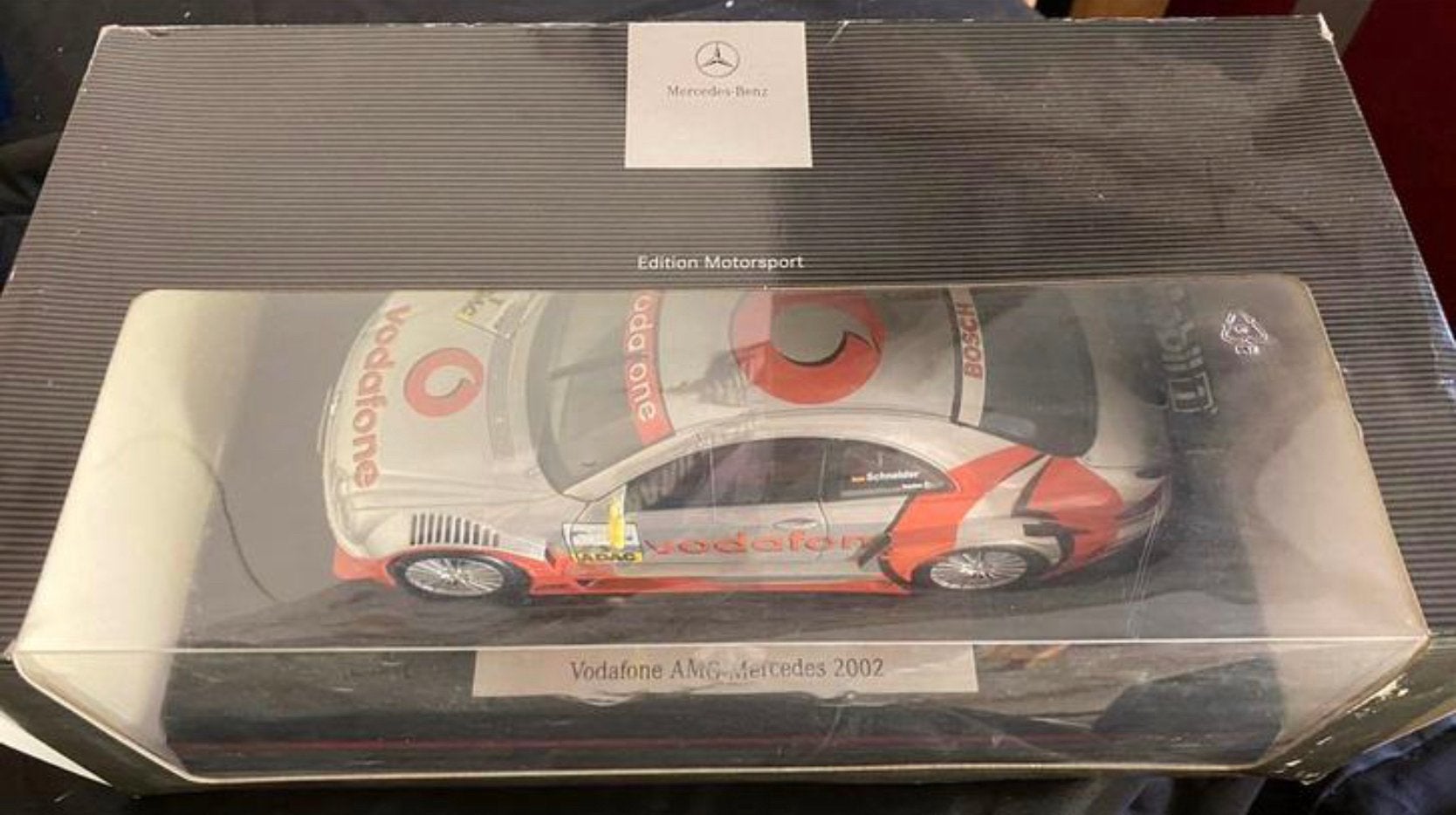 Mercedes Vodafone Amg 2002 mint in originele verpakking 1:18, Ophalen of Verzenden, Nieuw, Auto, MiniChamps