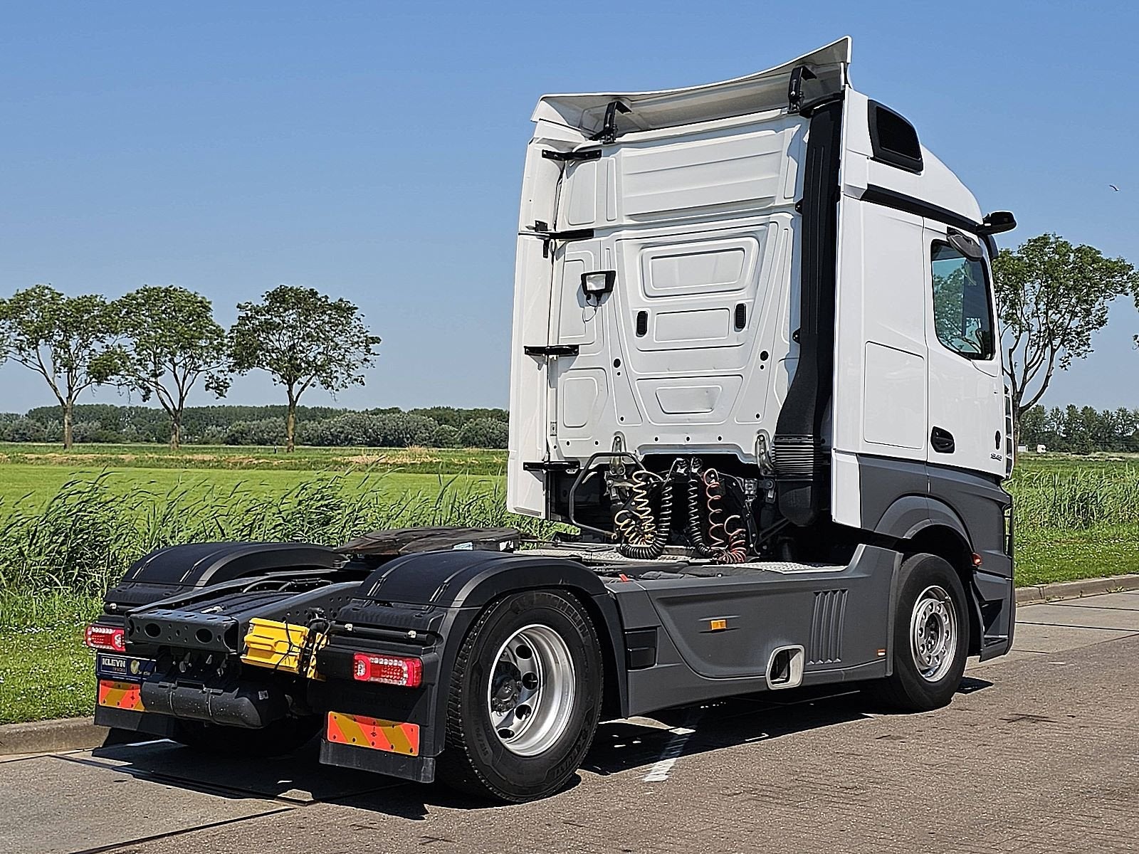 MERCEDES-BENZ ACTROS 1848 LS mp5 retarder xenon, Automaat, Euro 6, Stoelverwarming, Wit