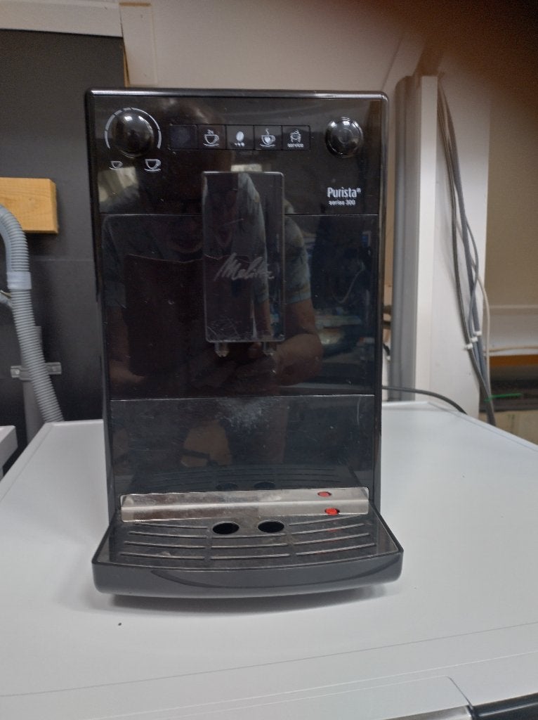 Melitta Purista, Afneembaar waterreservoir, Gebruikt, Espresso apparaat, Ophalen of Verzenden