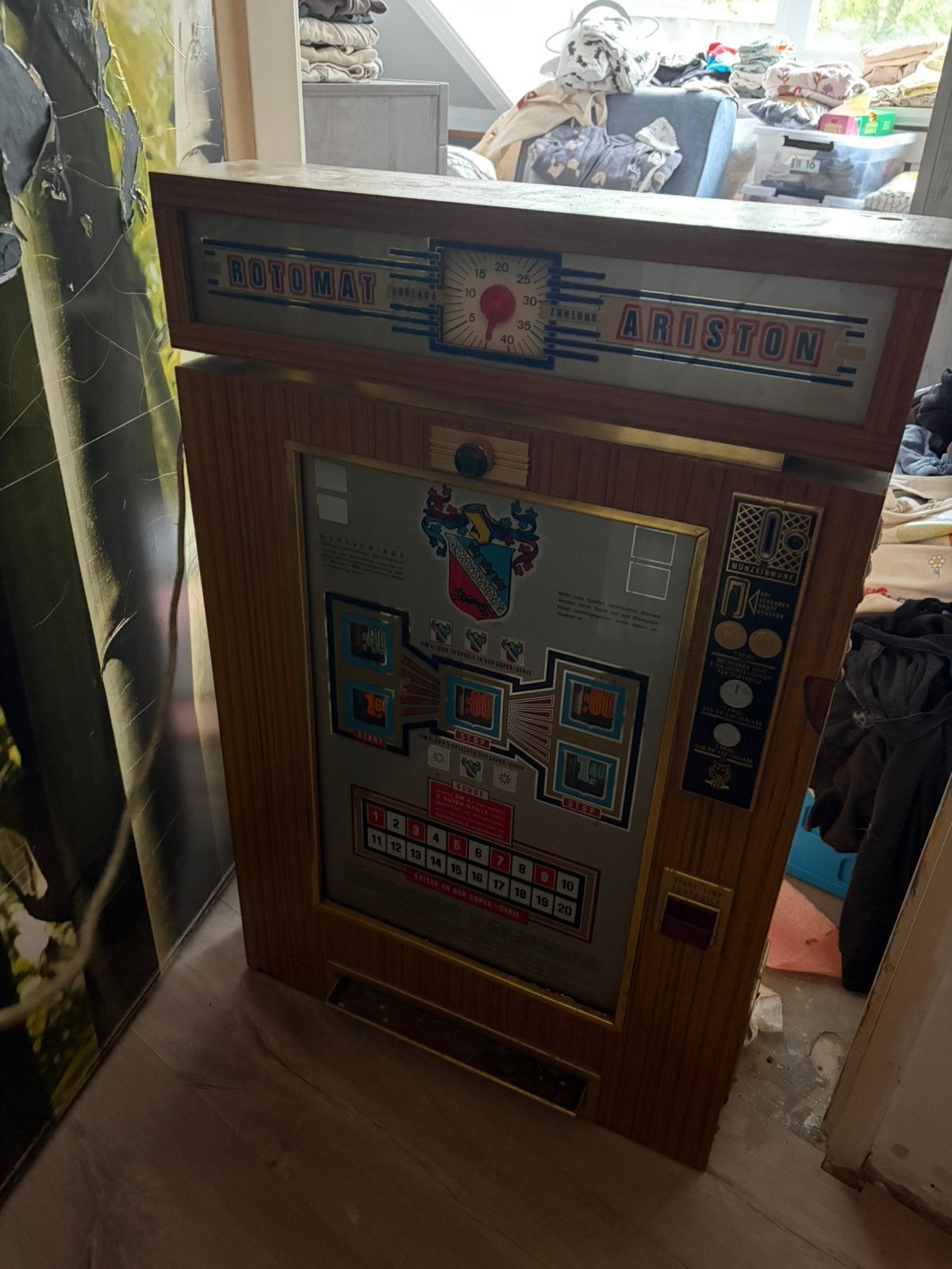 Rotomat gokkast, Euro, Ophalen of Verzenden, Gebruikt