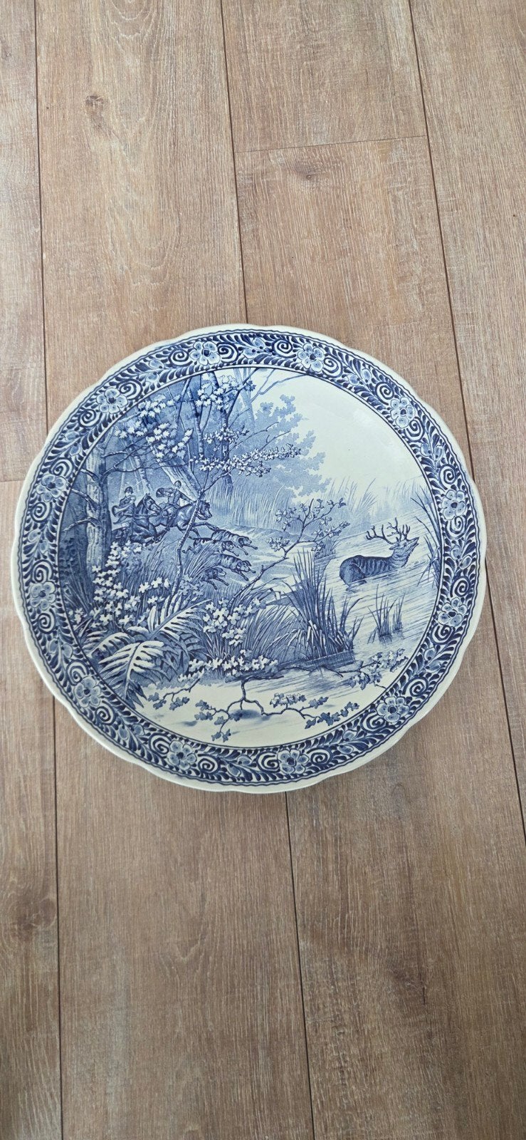 Mooi Delfts blauw bord, Antiek en Kunst, Ophalen of Verzenden