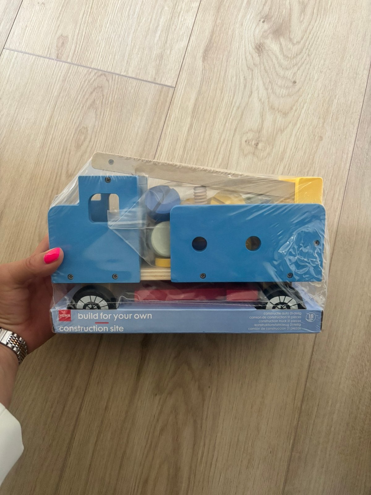 Houten truck hema, Kinderen en Baby's, Speelgoed | Houten speelgoed, Ophalen, Nieuw, Overige typen