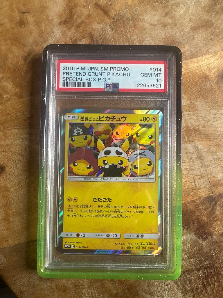 Pretend Grunt Pikachu PSA10, Ophalen of Verzenden, Nieuw, Losse kaart