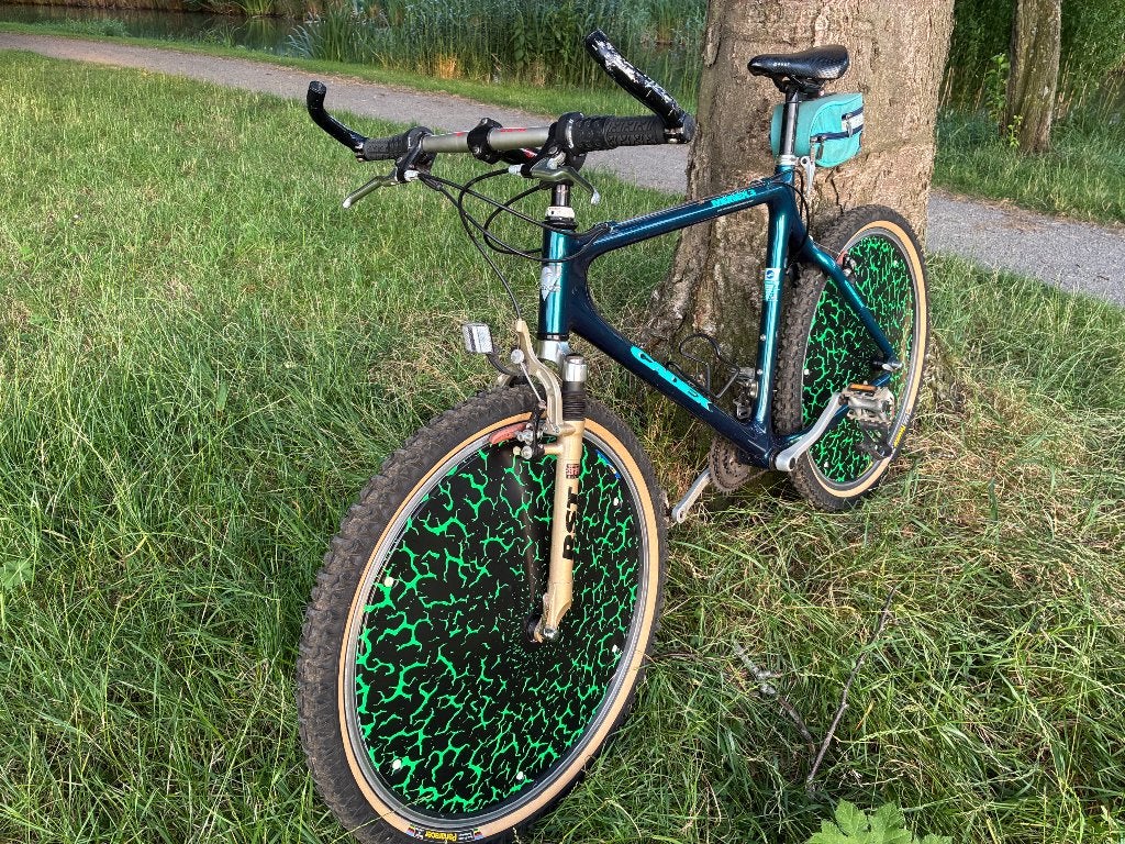 Giant Cadex Monex 3 dichte wielen retro 90’s, Fietsen en Brommers, Fietsen | Mountainbikes en ATB, Ophalen, Gebruikt, Hardtail