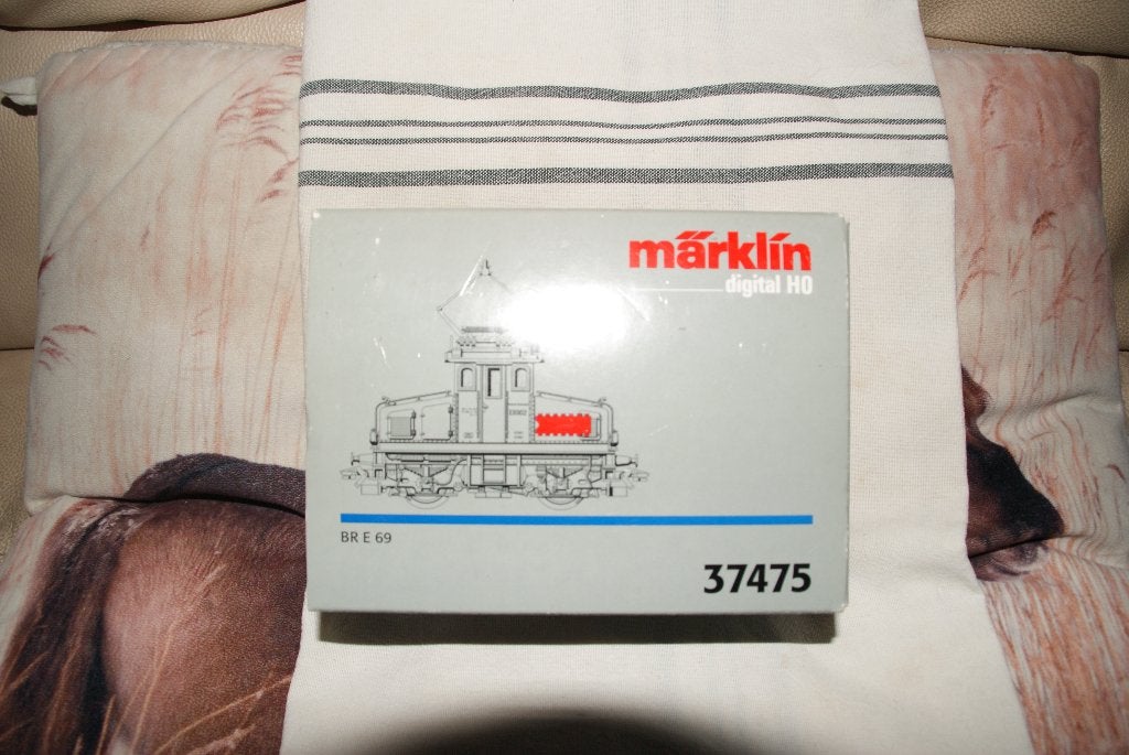 Märklin 37475 Digitale elektrische locomotief BR E69 DB, Wisselstroom, Locomotief, Ophalen of Verzenden, Zo goed als nieuw