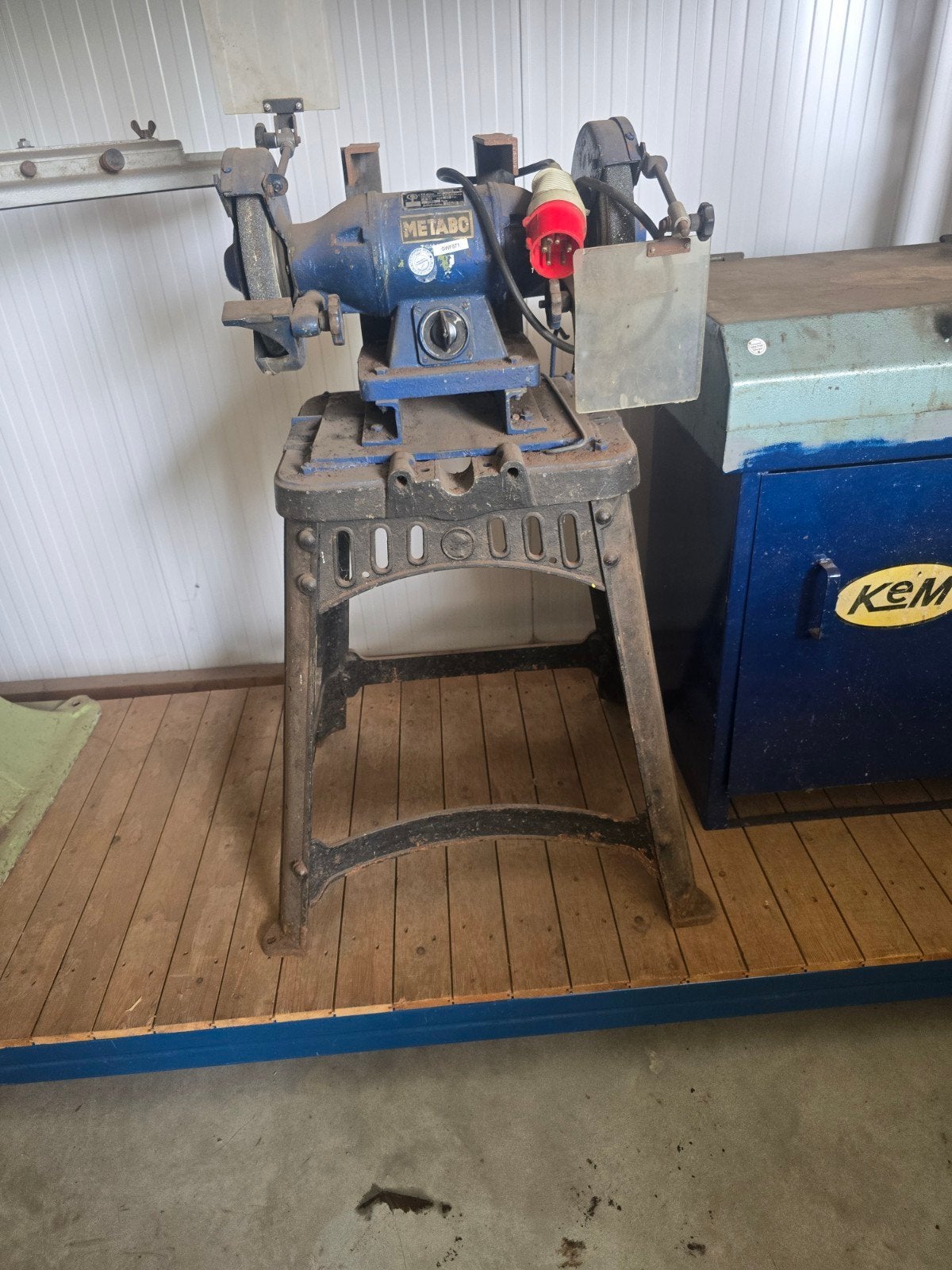 Metabo Werkbankslijpmachine Type 7225, Ophalen of Verzenden, Minder dan 700 watt, Haakse handslijpmachine