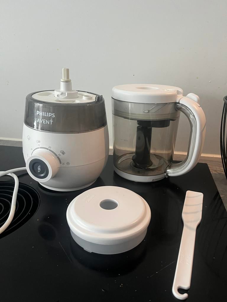 NIEUW Philips Avent 4-in-1 Stomer & Blender voor Babyvoeding, Minder dan 1 liter, Ophalen of Verzenden, Nieuw, Vaatwasserbestendig
