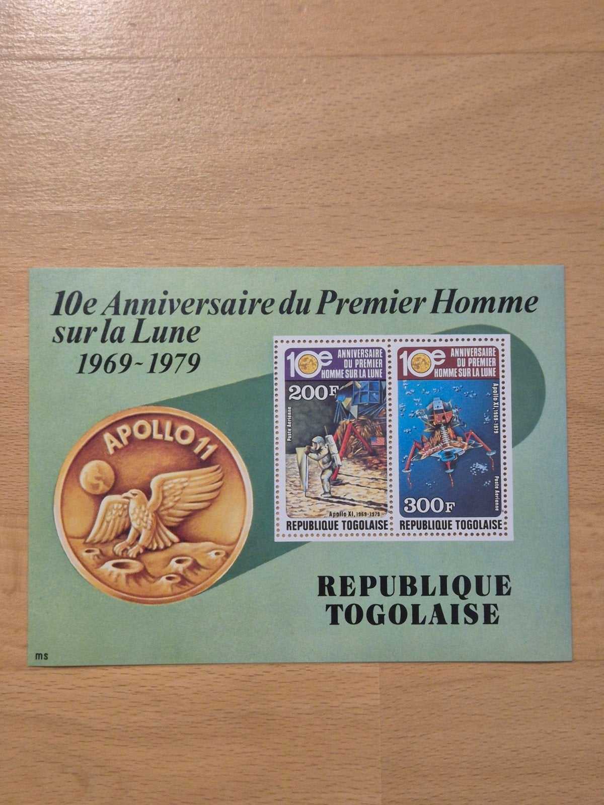 Togo 1979 ruimtevaart, Postzegels en Munten, Ophalen of Verzenden, Overige landen, Postfris