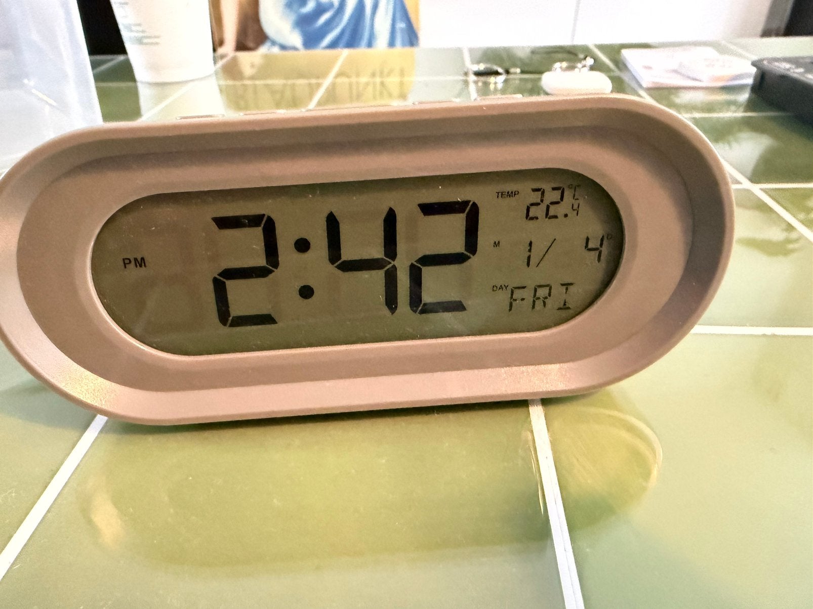 Wekker met alarmfunctie, Ophalen of Verzenden, Zo goed als nieuw, Digitaal