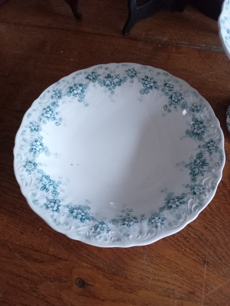 prachtige presenteer schaaltje SOCIETE CERAMIQUE serie CLARA, Antiek en Kunst, Antiek | Servies los, Ophalen of Verzenden