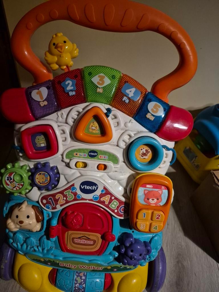 Vtech loopkar, Kinderen en Baby's, Speelgoed | Vtech, Ophalen of Verzenden, Gebruikt, 6 maanden tot 2 jaar