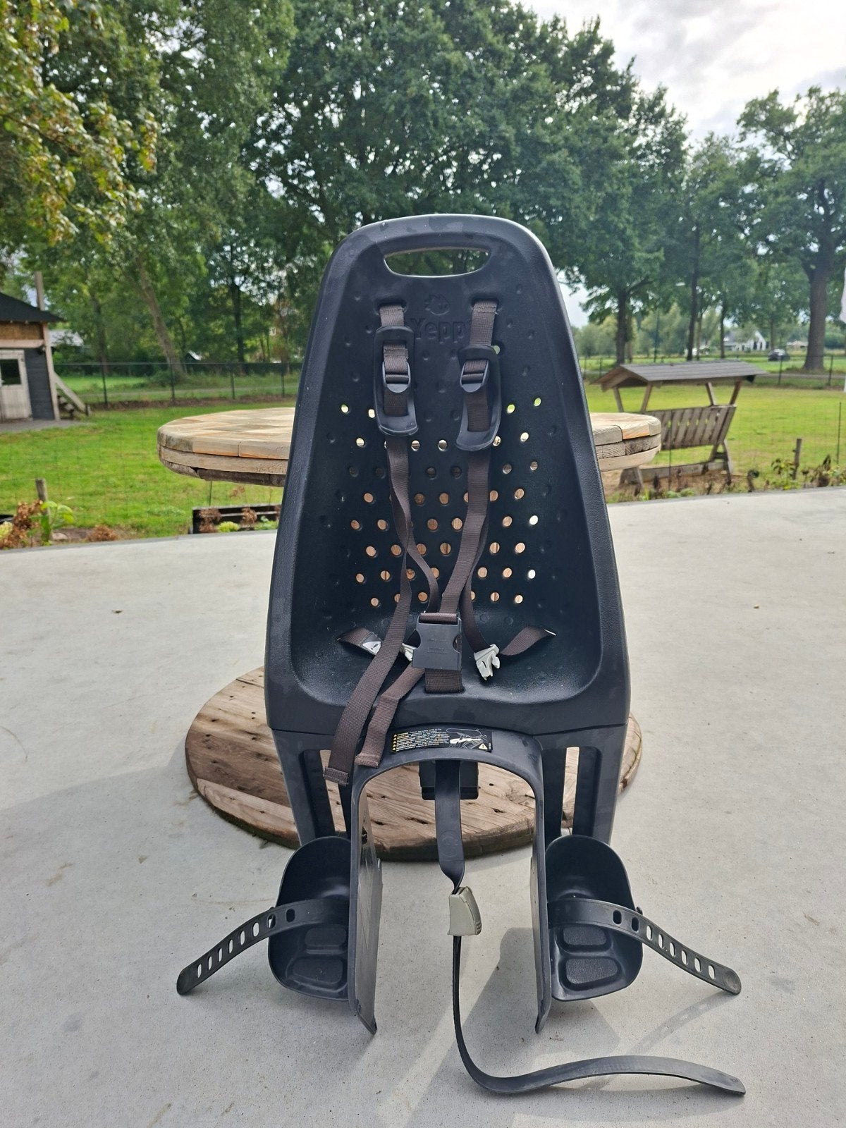 Yepp Achterzitje - Gebruikt maar in goede staat, Ophalen, Achterzitje, Yepp, 9 t/m 18 kg