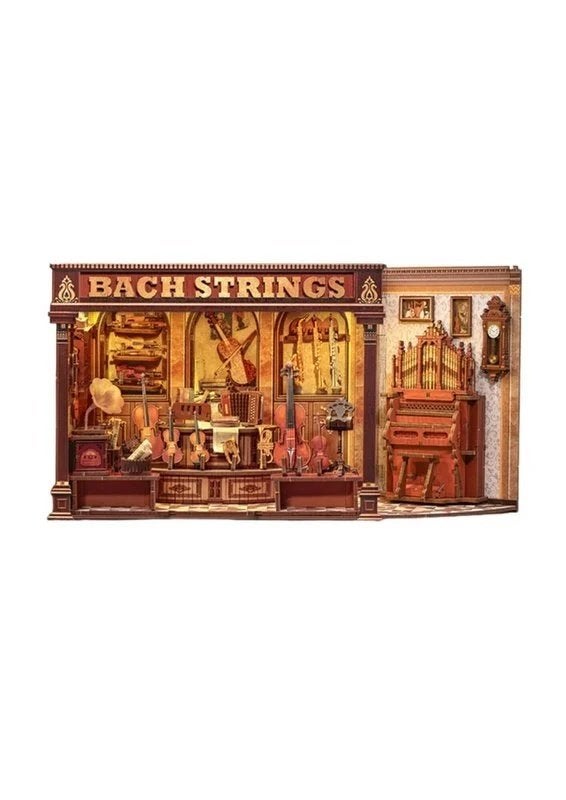 Cutebee Bach String DIY miniatuur huisje bouwpakket, Info@artbizniz.nl, Art Bizniz B.V., Gebouwen, Nieuw