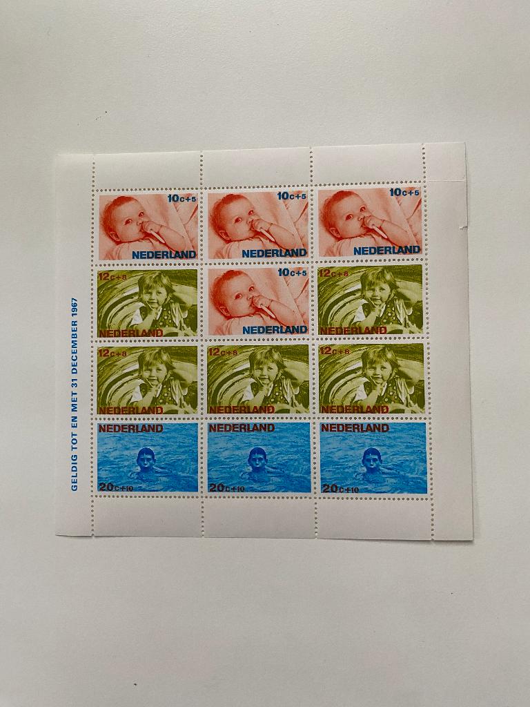 Kinderpostzegels jaar 1966, Postzegels en Munten, Postzegels | Nederland, Ophalen of Verzenden, Na 1940, Postfris