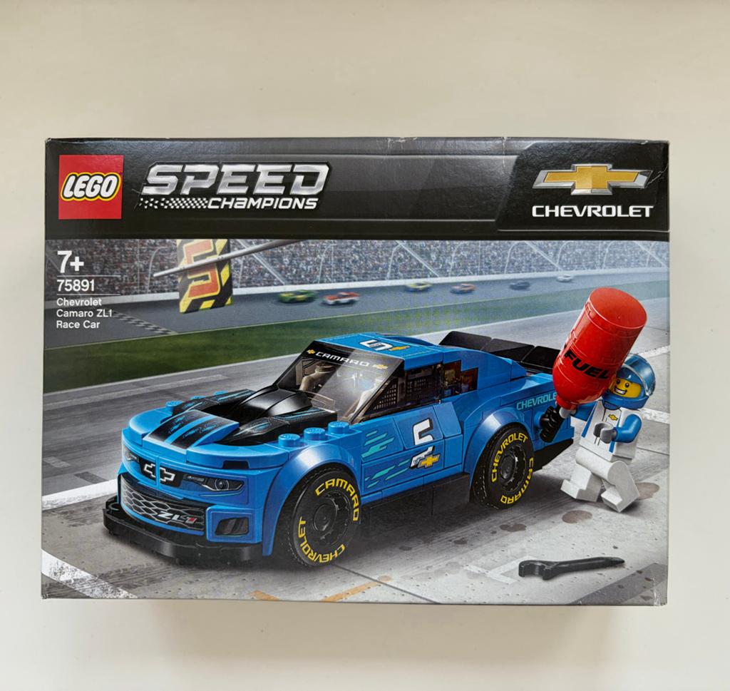 LEGO Speed Champions Chevrolet Camaro ZL1 Race Car, Lego, Denemarken, Nieuw, Complete set