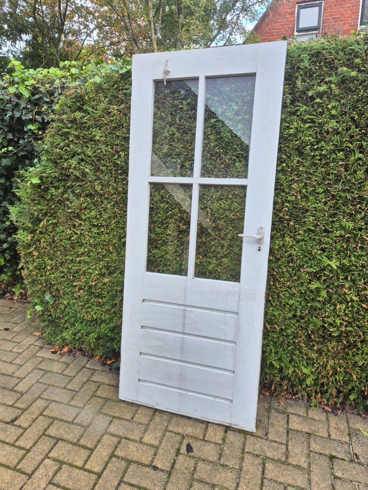 deur , enkel glas 820  2005, Ophalen, Gebruikt, 80 tot 100 cm, 200 tot 215 cm